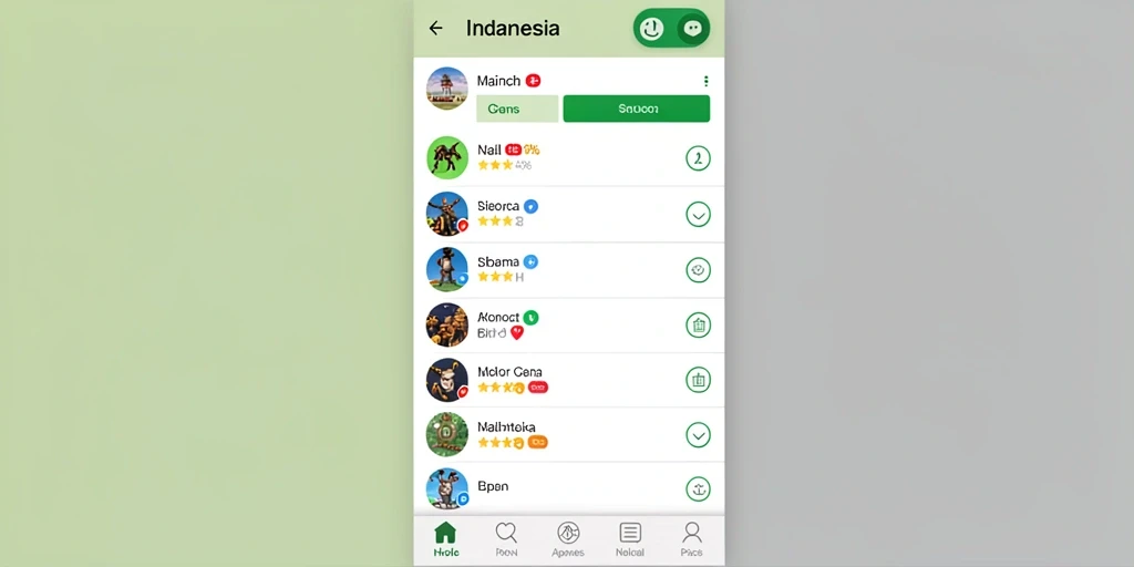 Menampilkan interaksi dengan karakter lain dalam misi.