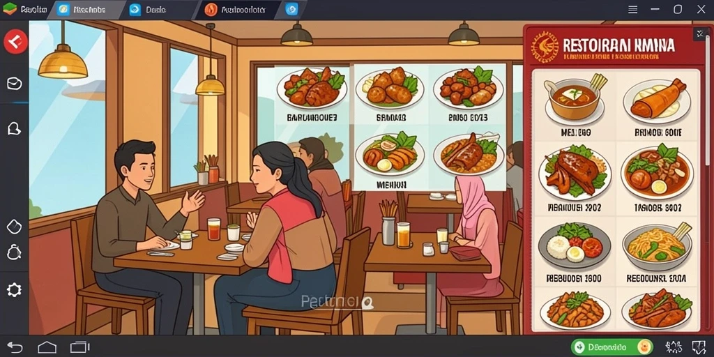 Tangkapan layar 3: Menu pengaturan yang mudah digunakan.