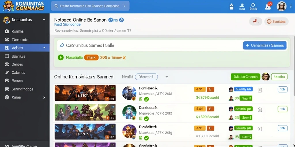 Screenshot memperlihatkan interaksi multiplayer yang seru.