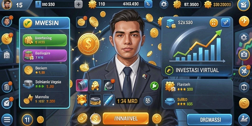 Gameplay yang penuh warna dan menantang.