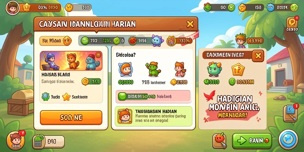 Karakter kustomisasi yang unik dan menarik.