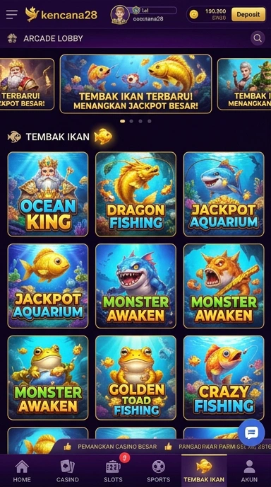 kencana28 — menu pengaturan